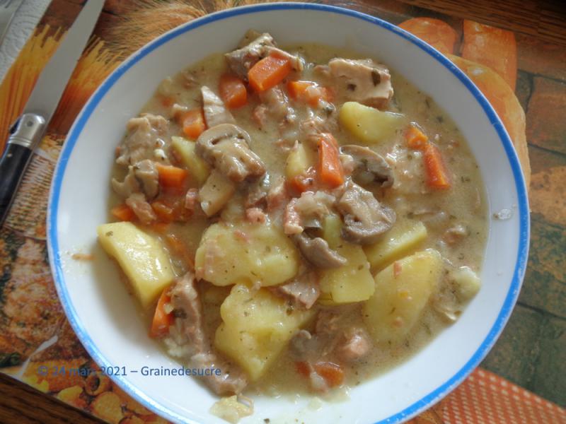 Une bonne blanquette de veau