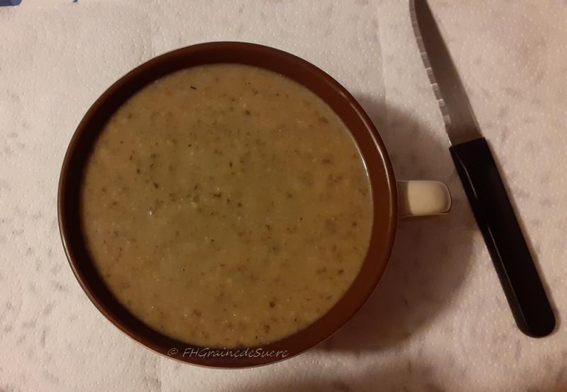 Velout de champignons frais
