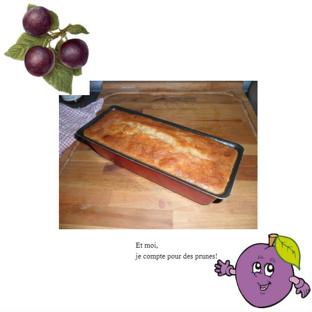 cake aux prunes