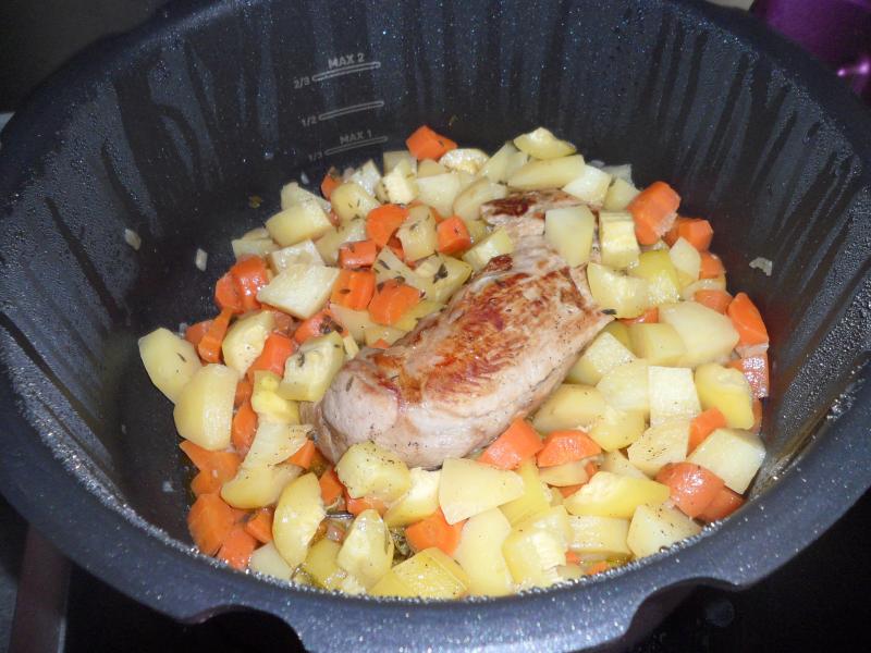 Filet mignon en cocotte