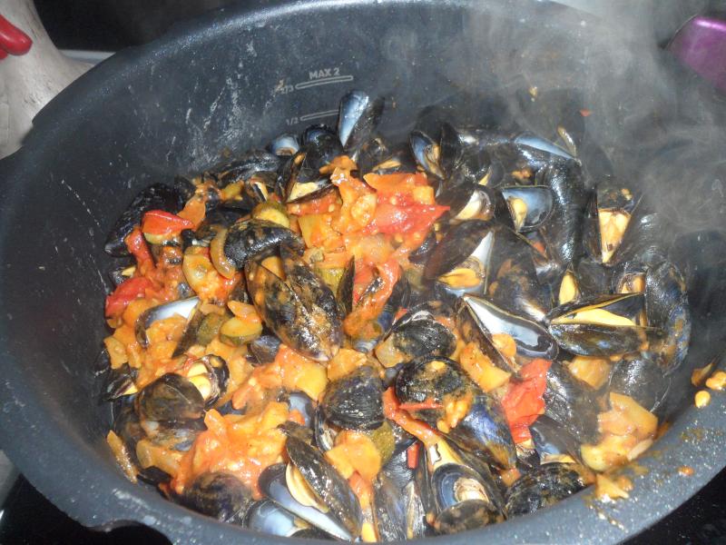 moules aux lgumes d\'t