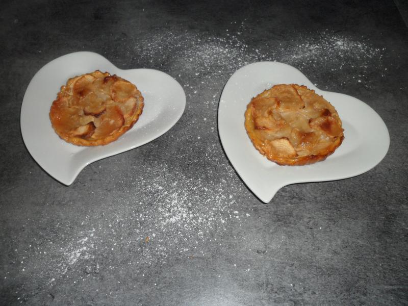 Petites tartelettes aux pommes