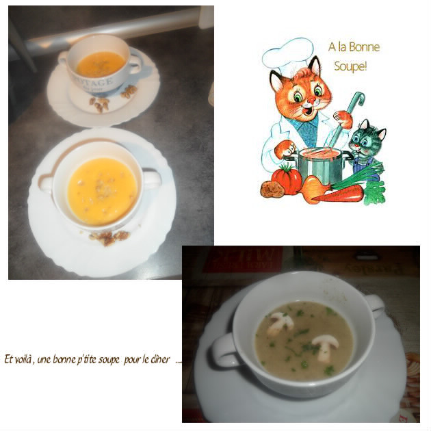 Soupe de Butternut  la noix de muscade