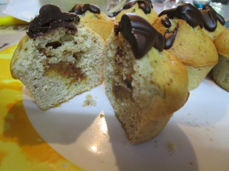 MUFFINS AUX DEUX CHOCOLAT