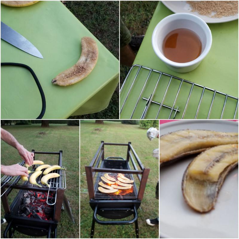 Banane au barbecue