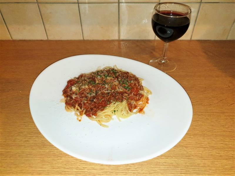 Spaghetti a la bolognaise