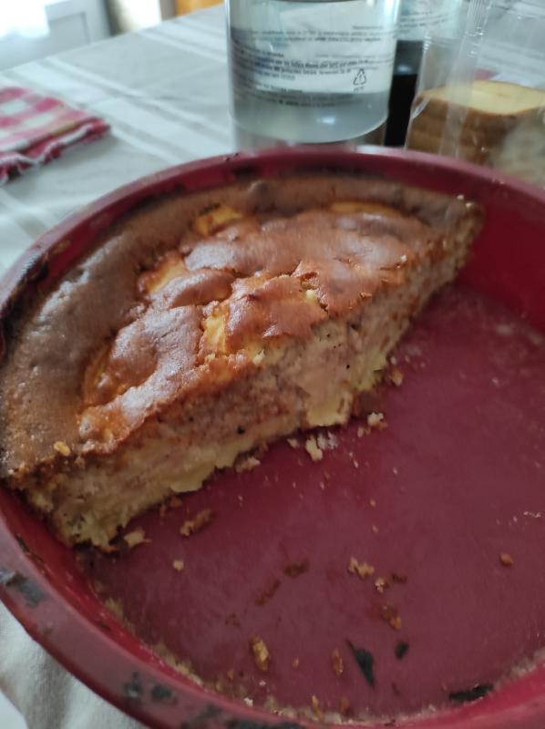 GATEAU AUX POMMES ET MARCARPONE