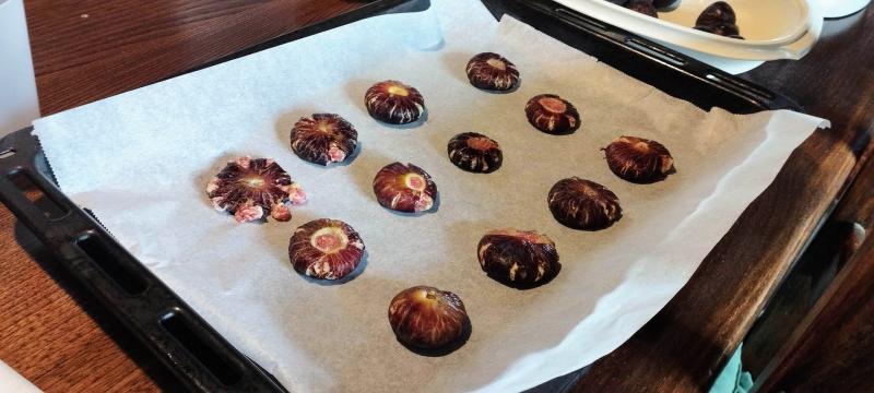 Gourmandises figues, ch�vres, miel.