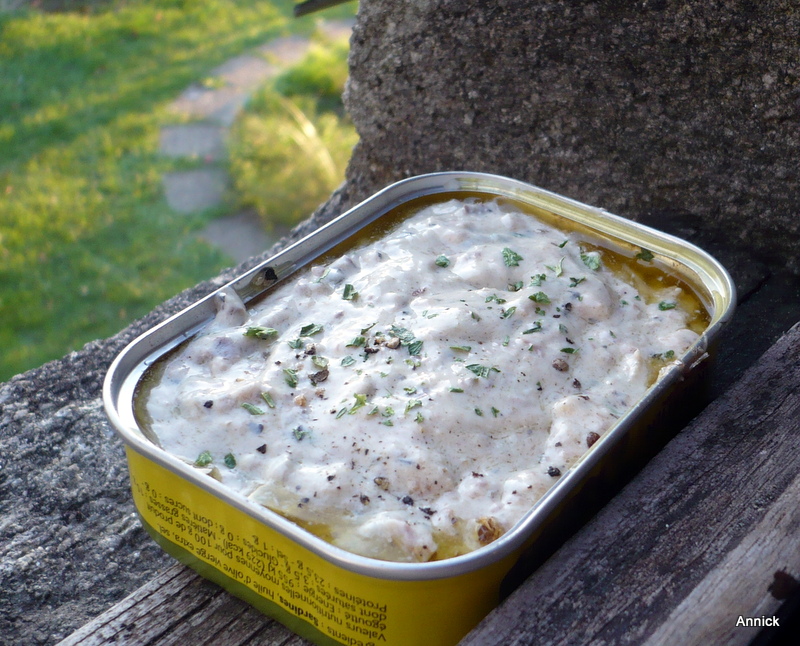 Rillette de sardine.