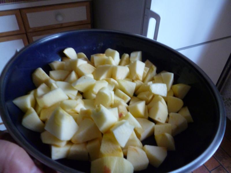 la tarte aux pommes de Lisette ...........