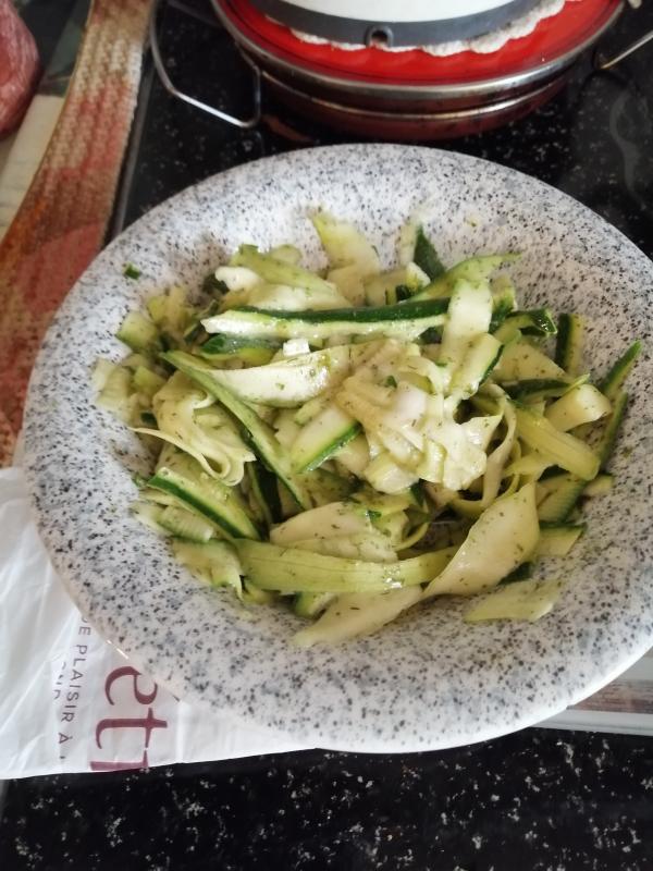 Repas courgettes.. 