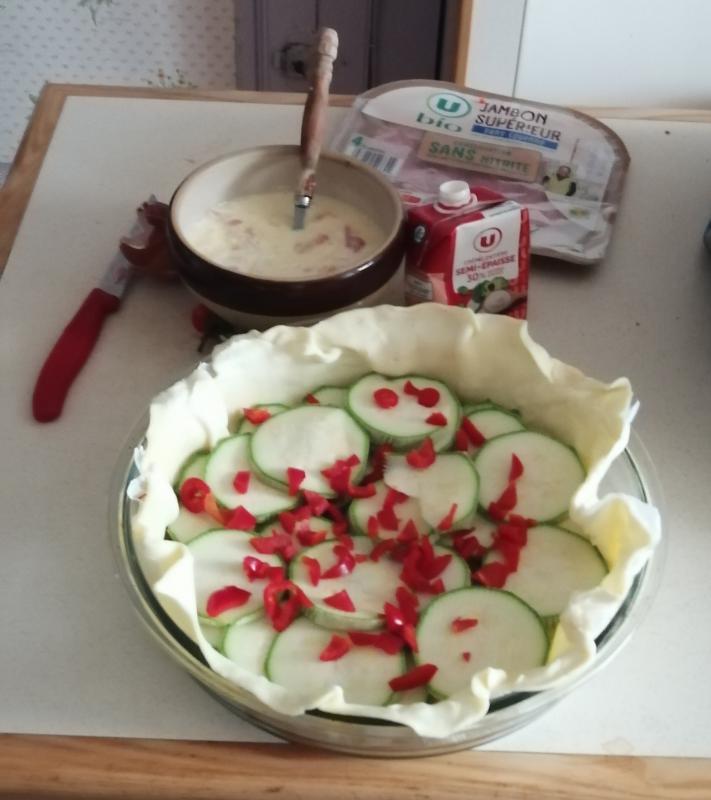 Une petite tarte express.. 