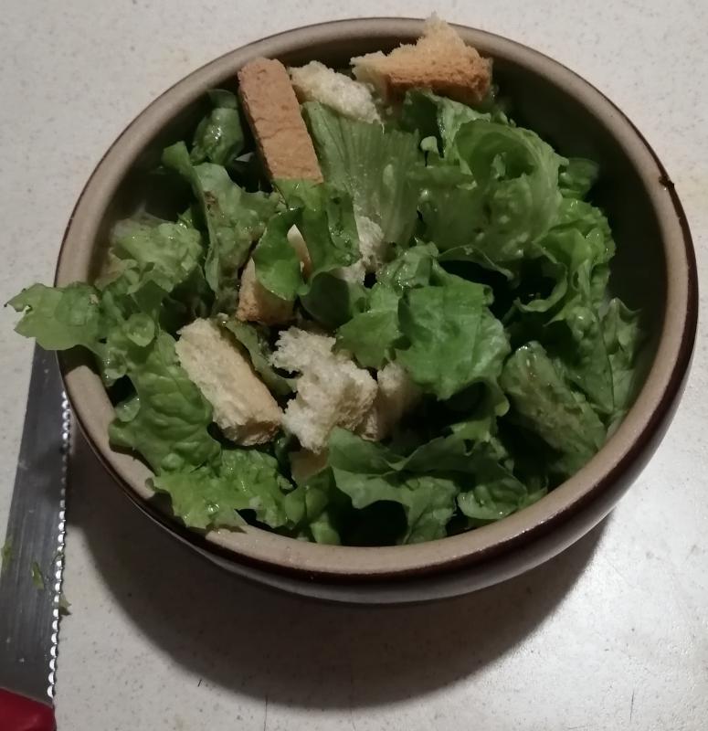 Une toute petite salade.. 