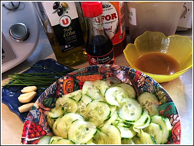 Salade de concombre de Nicolas