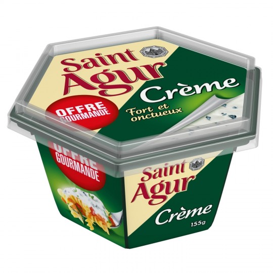 Crpes sale avec St Agur crme