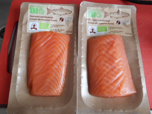 Gravlax de saumon bio