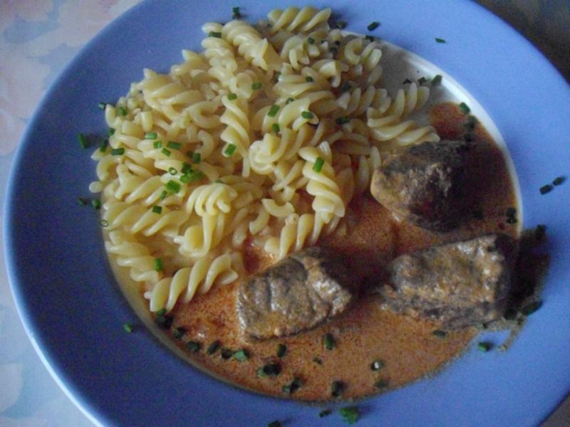 Boeuf Stroganoff