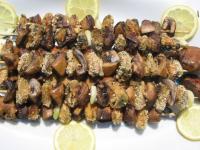 Brochettes de Moules Panes