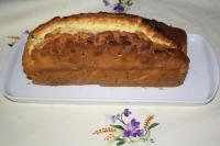 Cake  l\'Orange et aux Ppites de Chocolat