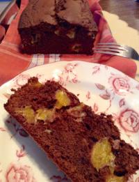 Cake au chocolat et aux mandarines