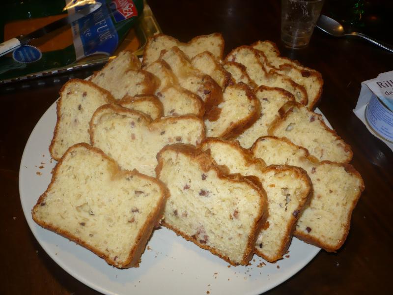 Cake au Maroilles et aux Lardons