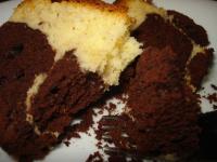 Cake Marbr  la Vanille et au Chocolat