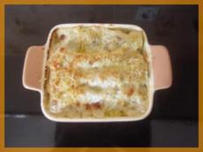 Cannelloni au Saumon et Epinards