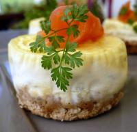 Cheesecake au Saumon Fum