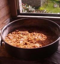 Cheesecake aux cerises et spculoos