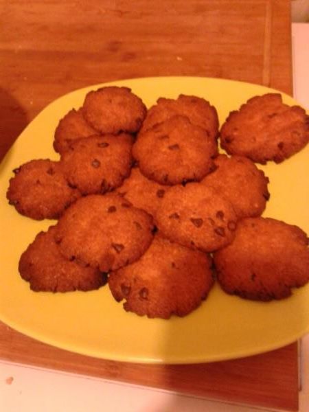 Cookies aux Ppites de Chocolat et Miel