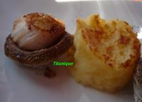 Coquilles de Saint-Jacques sur son Lit d\'Andouille