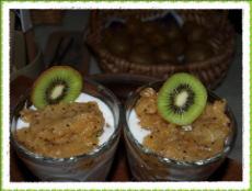 Coupe Bienfaisante  la Compote de Pommes-Kiwis-Spculoos