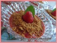 Coupe de Fraises aux Spculoos