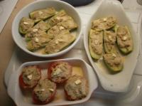 Courgettes et Tomates Farcies