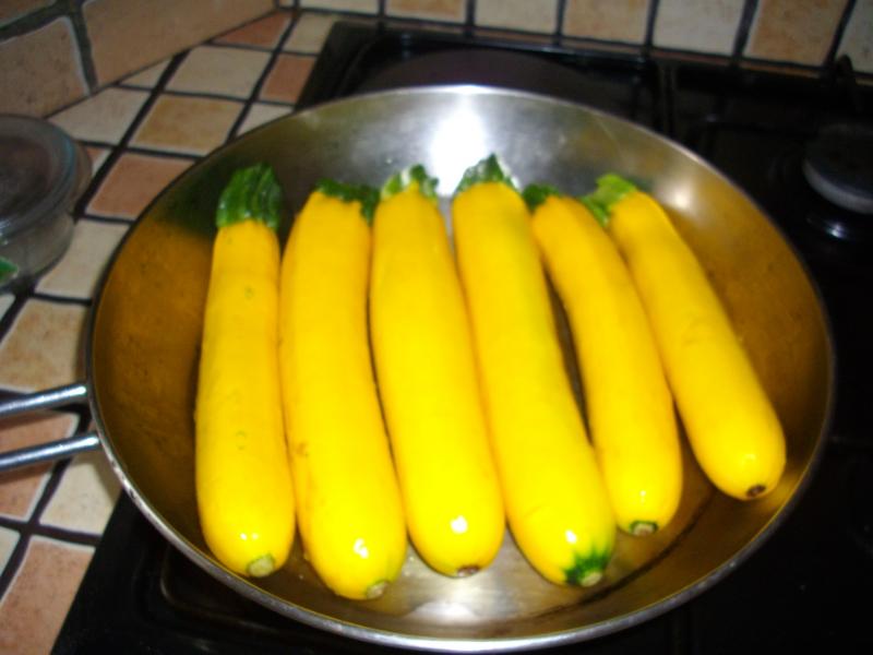 Courgettes Jaunes  la Pole