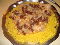 Couscous au Poulet et aux Oignons