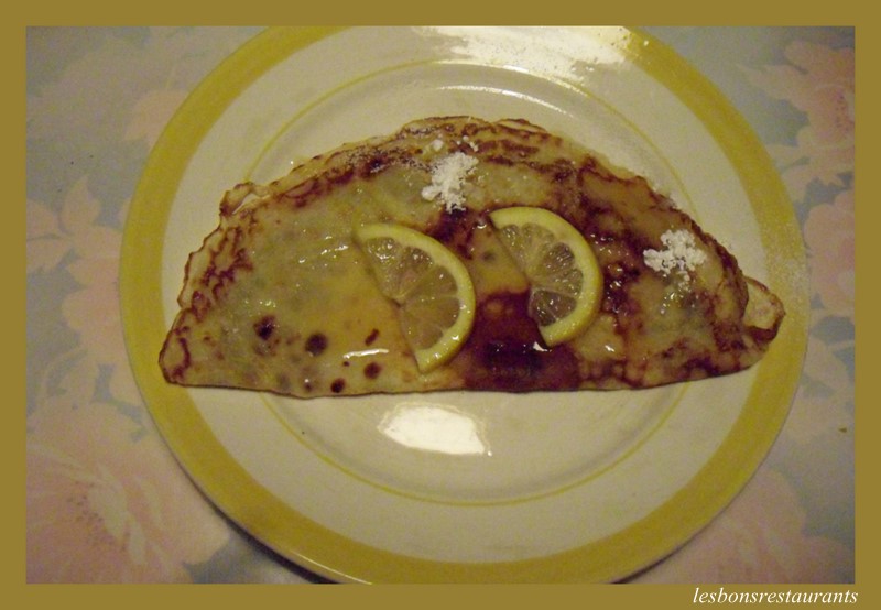 Crpes au Miel et Citron