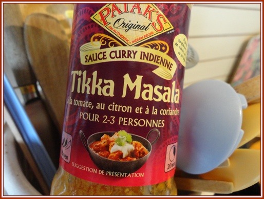 Crevettes Tikka Masala au Riz 