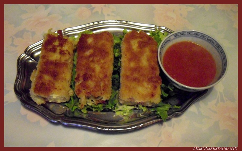 Croquettes de Nouilles au Jambon