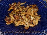 Cuisses de Grenouilles au Paprika Ail