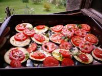 Filets de Maquereaux aux Tomates et Aubergines
