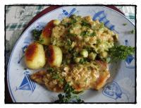 Filets de Porc Charcutire aux Choux de Bruxelles