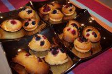 Financiers aux Fruits Rouges