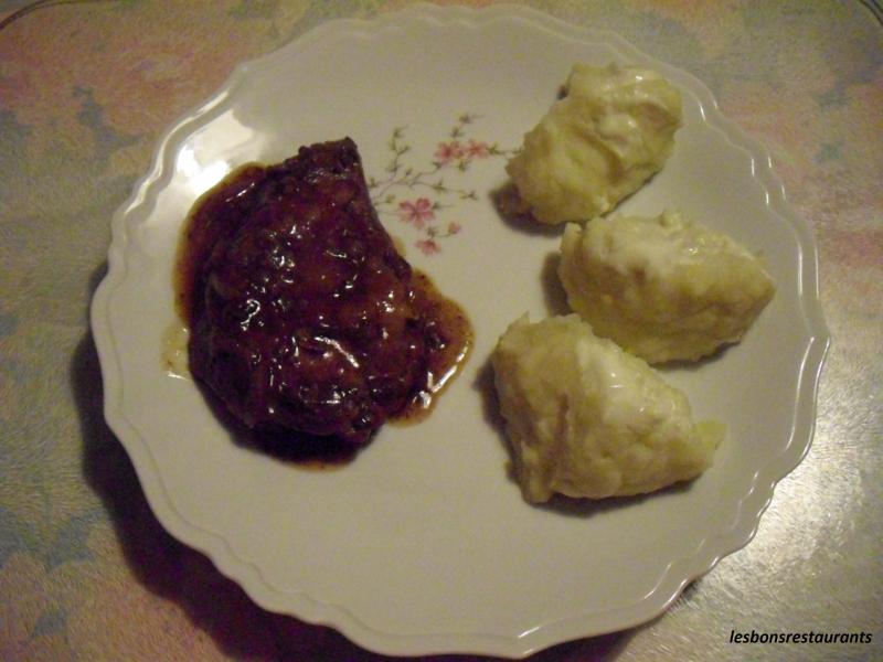 Foie de Boeuf au Vin Blanc