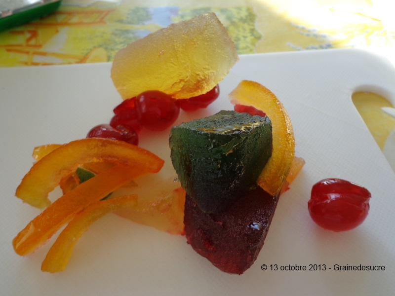 Fondant aux Pommes et Fruits Confits