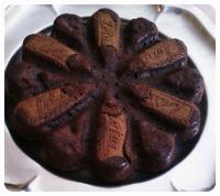 Fondant chocolat-spculoos