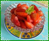 Fraises au Pineau des Charentes