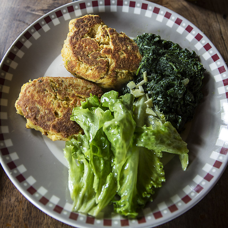 Galettes de pois chiches