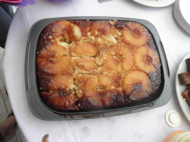 Gâteau Créole (ananas-bananes)