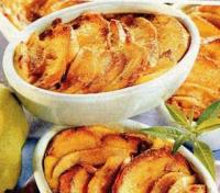 Gratin de Pain Perdu Pommes-Poires